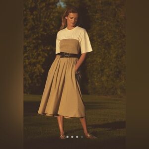 Anthropologie The Lilou Twofer Midi Dress by Maeve